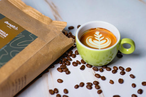 Geröstete Kaffeebohnen