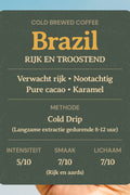 Brazil Cold Brewed Kenmerken