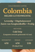 Colombia Cold Brewed Kenmerken